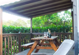 Lodge PMR 2 extérieur terrasse